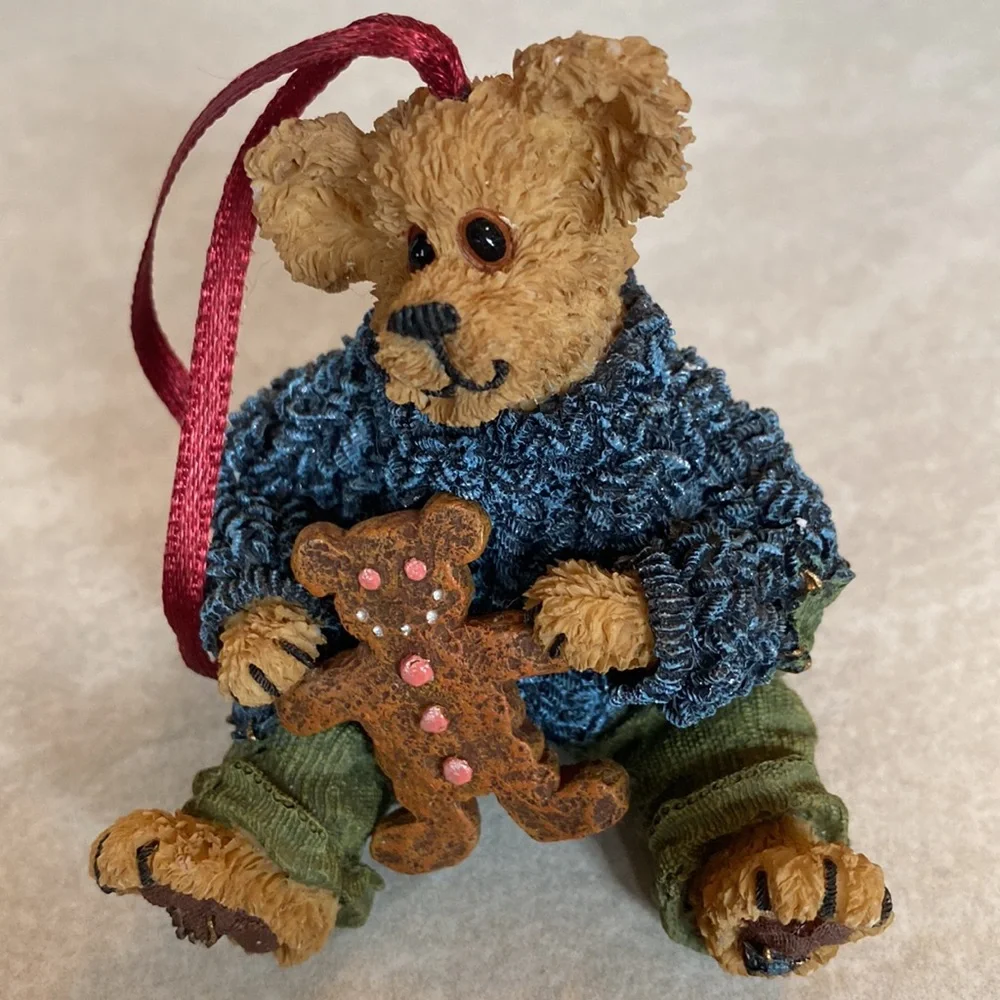 Boyd’s Bears Spicy Treat Kyle Beariman Vintage Collectible Christmas Ornament